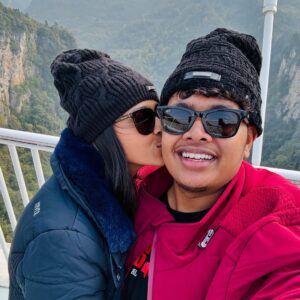 irfans view Instagram - You are One of the very few Bestest things happened in my life! 
Can’t think about a life without you, need you till my last @iasifanazir 
Be like a child always, to many more of this day 🥂
Happy one Year 😁

#anniversary #wife