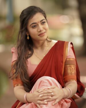 Aarthi Subash Instagram - ఇలారాణి🥀
#aarthisubash #photoshoot #halfsaree 
#hyderabad #telegusongs