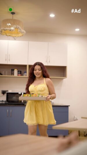 Aashi Sahni Instagram - 4th cup of the day? 🍵

Absolutely worth it with Lipton’s new Raspberry Mint & Lemongrass Ginger! 🌱💚

Order now on Blinkit! 

Disclaimer:
* Vegetarian
* Flavored green tea
* ZERO CALORIES: Green tea, when enjoyed without milk and sugar
.
.
.
.
#LiptonGreenTea #SurprisinglyTasty
#NewFlavours #GreenTeaFlavours #RaspberryMint
#LemongrassGinger #Ad #reels #trend #viral #explore #healthy #health #tea