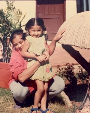 Aashna Shroff Instagram - The light of our lives said goodbye to us yesterday, and I don’t think I can put into words how I feel right now, but let me tell you a little bit about Preeti masi because I know how much everyone here loved her.

61 years ago, a doctor saw her as a baby and told my nana and nani that she wouldn’t survive beyond 5 years. And boy, did she prove him wrong. 

While she was my masi, she was more like my mother who took care of my every need when I was born, then more of a sibling who studied, played and fought with me every single day growing up, and slowly with time, she became more like a child and the one who needed taking care of.

Not everyone understood her, and even though she was intelligent enough to know she wasn’t entirely like us, that never stopped her from being herself. And that’s my biggest takeaway from Preeti masi. To forever be your resilient, confident, opinionated (and always short tempered😅) self.

She was obsessed with Bollywood, she had to go swimming every single day, she loved animals, absolutely adored kids, food was her first love, she’d often wear 5-6 layers of clothes just so she’d have enough options if we happened to go on an impromptu trip (last picture for reference🤣) and she used to spend her days knitting, writing, reading or colouring in her books. Our home has been buzzing with so many hilarious stories about Preeti masi since yesterday and they’re the only thing keeping us going right now. 

All I am grateful for is that God chose us and found us good enough to be the people responsible to give her a good, happy life. And I hope we lived up to that. For everyone that loved her and checked in on her, thank you 🙏🏻 

That extra chromosome became one of the biggest blessings of our life, and one of the reasons I am the person I am today. We love you so much Preetu, and we wish you are happy up there, eating all the Chinese food and burgers to your heart’s content 🥰