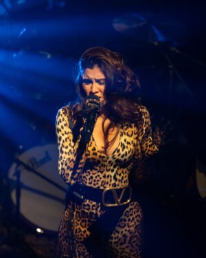 Aastha Gill Instagram - Little wild, a lot fierce 🐆

Wearing @roberto_cavalli 
Belt @maisonvalentino 
Boots @nakedwolfe 
Photos @wandering_harshit 
HMU @cashmakeupartistry