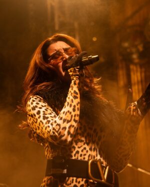 Aastha Gill Instagram - Little wild, a lot fierce 🐆

Wearing @roberto_cavalli 
Belt @maisonvalentino 
Boots @nakedwolfe 
Photos @wandering_harshit 
HMU @cashmakeupartistry
