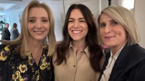 Abbi Jacobson Instagram - No Good Deed is out now! on @netflix 
Created by the brilliant @thelizfeldman 
This show was so fun to be a part of, especially doing scenes with @poppyrepublic and obv my girl @lisakudrow — also @mattrogerstho (funniest person alive?) The entire cast and crew were and are incredible to work with.