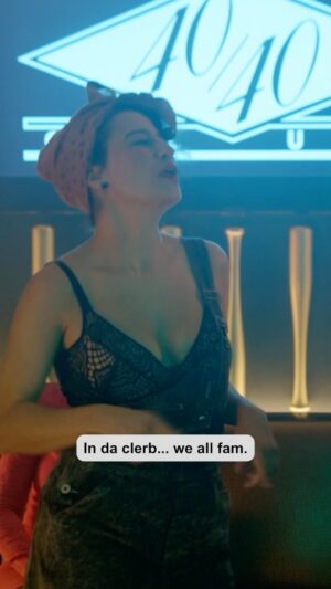 Abbi Jacobson Instagram - The original in da clerb 😇

#BroadCity #InDaClerb #ComedyCentral