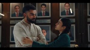 Adrija Sinha Instagram - You are truly a gem @virat.kohli 🥰❤️
Lots of love from your younger sis ✨

Thanks to our lovely director @afshairaz mam 🫶🤗 and the entire team for pulling off such an incredible ad!! 

Grateful 🧿❤️

#Luxor #LuxorSchneider #SchneiderPen #LikhoMaximum #Virat #ViratKohli #MaximumPerformance