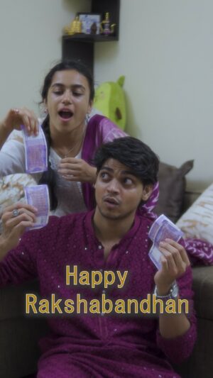 Adrija Sinha Instagram - Bhai Behen ki Nok Jhok is never ending, but nothing can stop a brother’s love! Relive your most cherished memories with Cadbury Celebrations♥️✨ Create your own memory photos at cadburycreatingmemories.com and make this Rakhi unforgettable🍫

@ashu_toch__ @adrijasinha__ @cadburycelebrations_in ✨

#creatingmemoriesneverclicked #meetha #chocolate #cadbury #pyaar #bhai #behen #rakshbandhan #ad #memories #laughnabro #ashutosh