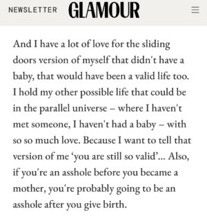 Aisling Bea Instagram - Merci @glamouruk for the lovely interview. This picture was clearly taken of me the day after I gave birth when I had no makeup on & felt very casual. 

Repost from @charleyross
•
NGL, obsessed with my first @glamouruk interviewee of 2025: Aisling Bea.