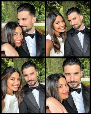 Alia Chergui Instagram - Soirée à l’ambassade UK w/ U 🤍 
#uk #cocktail #nightout #love