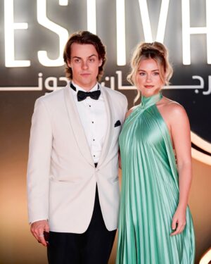 Alicia Agneson Instagram - Over and out @elgounafilmfestivalofficial - thank you everyone who made this trip so unforgettable. 
An honour to attend with @hermantommeraas and watch so many inspiring productions!☄️ 

@elgounaredsea 
@alsagheersalons 
@grau.studios