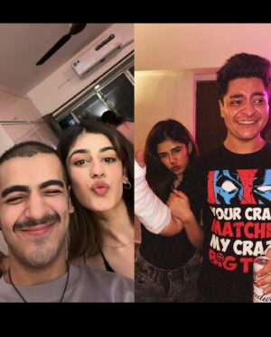Alisha Chopra Instagram - Life has been quite back to back lately, and I’m nothing but grateful. My birthday was one of the highlights, the love and affection I receive is beyond measure. So blessed to have people around me who support me through thick and thin. On my 28th birthday, I won love in a capacity that fills my heart and holds me together. & retained my constant childlike energy. To friends like family, and a house made home🧿♥️

If anyone knows even a bit about me, knows my girls make my life better every single day. 01/09/2024 was just spent laughing, giggling and ofc never acting my age. 👯‍♂️

Thank you everyone who wished me😘
PS. Happy birthday maasi is my fav part🥹
.
.
.
.
.
#birthday #emo #friends #friendslikefamily #blessed #grateful #happy