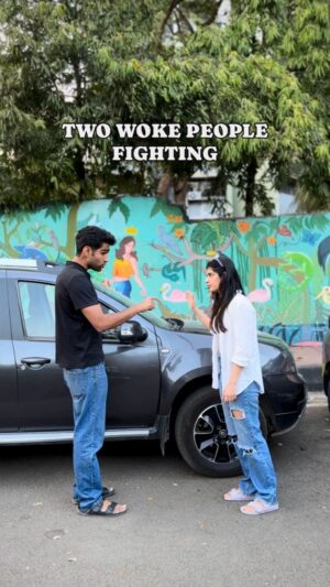 Alisha Chopra Instagram - Two Woke people. 

#funny #woke #comedyvideo