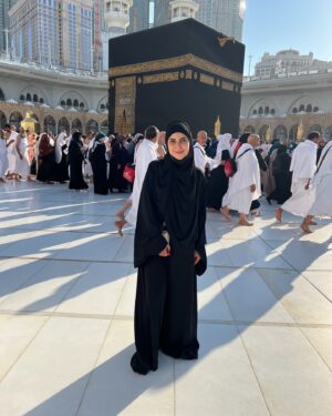 Alyaa Assaf Instagram - الحمد لله 🤲🏻 Still can’t believe it🥹🕋🕊️