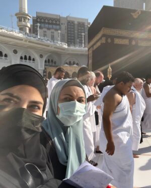 Alyaa Assaf Instagram - الحمد لله 🤲🏻 Still can’t believe it🥹🕋🕊️