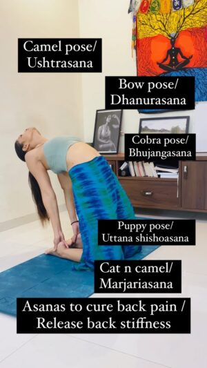 Anamica Kadamb Instagram - Asanas to cure back pain and release stiffness…
Must try 💁🏽‍♀️
#yoga #backpain #lowerbackpain #lowerbackstretch #yogini #asanas #yogapractice #ashtanga #flexibility #fitness #trending #anamicakadamb