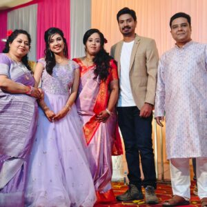Ananya Dash Instagram - Ring Ceremony 💜 #latepost