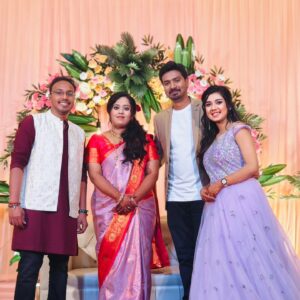 Ananya Dash Instagram - Ring Ceremony 💜 #latepost