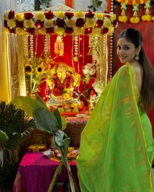 Anchal Sahu Instagram - 🕉️🔱💫
॥ गणपति बप्पा मोरया ॥

Happy hearts , all smiles and lots of modaks!❤️🥰
#ganeshchaturthi2024