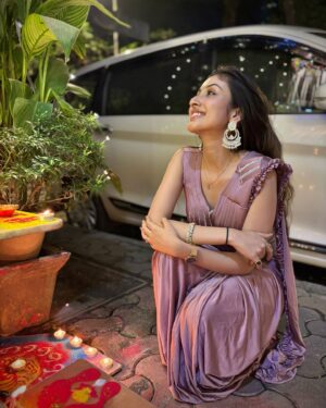 Anchal Sahu Instagram - शुभ दीपावली.🪔❤️
Love, Light and Happiness!!🦋🌸🫶🏻💫