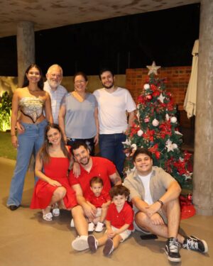 Andrea Quattrocchi Instagram - Nuestra Navidad🎄♥️✨️ Otro mágico momento irrepetible con mis comestibles bebés💫