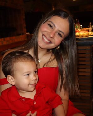 Andrea Quattrocchi Instagram - Nuestra Navidad🎄♥️✨️ Otro mágico momento irrepetible con mis comestibles bebés💫