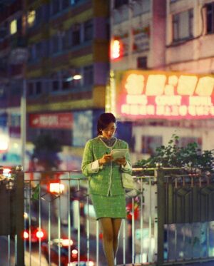 Angela Yuen Instagram - In the mood for “Modern Flirt.” 🏢✨

I’m thrilled to share this power project I’ve been anticipating. Directed by Audrey Diwan, the short film is now out!

🎬 Director @audrey.diwan 
📸 Photographer @wingshya 
#CHANELcruise #CHANELshow @chanelofficial