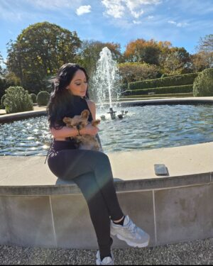 Angelina Pivarnick Instagram - I miss you peanut. I can’t believe this happened. I’m in a nightmare. Everyday is going to be a rollercoaster. I hope is de you again my angel. I am sorry at the end I couldn’t save you. I tried. I don’t really dream so how am I going to see you while I’m still on earth?  Please give me a sign you’re okay my daughter. My hearts shattered. I will make sure I keep your memory alive. I will never forget you. Why did you have to go pee pee?  I pray you’re okay and in heaven like u deserve to be. U deserve everything and more for the love you gave me that I never had from anyone else. The way you looked at me the way you kissed me. The way you cuddled with me while I dealt with bad breakups throughout the years and just trauma . You never cared if I was rich or poor. You said mommy I’m your side kick and I will be homeless in your car with you. I will cherish those memories. You didn’t care if I was famous or a regular girl. When I went back to being an EMT you didn’t care. You waited for my shift to end and you greeted me at the door. You gave me the unconditional love I needed. No human ever gave me that or will give me that. Never. I can’t do this peanut 🥜:(. Fly my baby. I hope you’re happy up there. I hope god lets you hang with grandma Maureen. I hope you get to run outside and eat the best food and you get to feel the sunshine on your face. Im heartbroken. 💔. Rip peanut I need to feel a sign your okay. Please