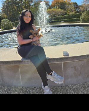 Angelina Pivarnick Instagram - I miss you peanut. I can’t believe this happened. I’m in a nightmare. Everyday is going to be a rollercoaster. I hope is de you again my angel. I am sorry at the end I couldn’t save you. I tried. I don’t really dream so how am I going to see you while I’m still on earth?  Please give me a sign you’re okay my daughter. My hearts shattered. I will make sure I keep your memory alive. I will never forget you. Why did you have to go pee pee?  I pray you’re okay and in heaven like u deserve to be. U deserve everything and more for the love you gave me that I never had from anyone else. The way you looked at me the way you kissed me. The way you cuddled with me while I dealt with bad breakups throughout the years and just trauma . You never cared if I was rich or poor. You said mommy I’m your side kick and I will be homeless in your car with you. I will cherish those memories. You didn’t care if I was famous or a regular girl. When I went back to being an EMT you didn’t care. You waited for my shift to end and you greeted me at the door. You gave me the unconditional love I needed. No human ever gave me that or will give me that. Never. I can’t do this peanut 🥜:(. Fly my baby. I hope you’re happy up there. I hope god lets you hang with grandma Maureen. I hope you get to run outside and eat the best food and you get to feel the sunshine on your face. Im heartbroken. 💔. Rip peanut I need to feel a sign your okay. Please