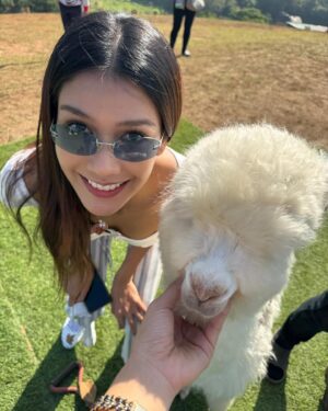 Aniporn Chalermburanawong Instagram - เจียงฮายย อากาศดีขนาดจ้าวววว 💐🐑⛅️
