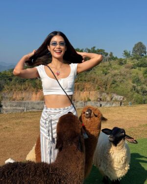 Aniporn Chalermburanawong Instagram - เจียงฮายย อากาศดีขนาดจ้าวววว 💐🐑⛅️