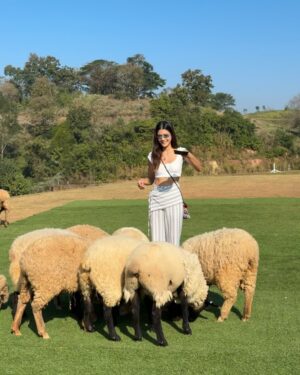 Aniporn Chalermburanawong Instagram - เจียงฮายย อากาศดีขนาดจ้าวววว 💐🐑⛅️