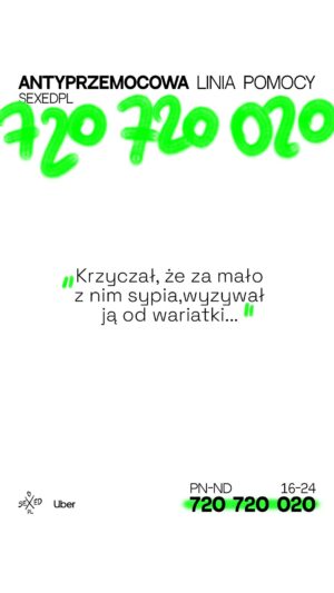 Anja Rubik Instagram - Ta sytuacja mogła wydarzyć się naprawdę. Kampania 16 dni przeciwko przemocy dotyczy kobiet, ale my jako SEXEDPL (Fundacja, która z założenia jest inkluzywna), wiemy, że przemoc może spotkać każdego bez względu na płeć, dlatego przez kolejne dwa tygodnie w naszych postach dotyczących tematu przemocy uwzględniamy też mężczyzn i osoby niebinarne.

Doświadczasz przemocy, potrzebujesz wsparcia lub rozmowy? Możesz skontaktować się z nami dzwoniąc na bezpłatną i anonimową ANTYPRZEMOCOWĄ LINIĘ POMOCY 720 720 020. W listopadzie i grudniu działamy pon-ndz, w godz. 16-24.

w rolach głównych: Zosia Jastrzębska/ @sofijastrzebska , Miron Jagniewski/ @miron_jagniewski 
scenariusz: Aleksandra Hulbój/ @olahulboj
