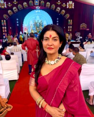 Anjana Om Kashyap Instagram - जय माँ दुर्गा 🙏🏼