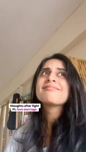 Ankita Sahigal Instagram - based on true story. Dedicated to @rjkisnaa 
.
.
#husbandwife #thoughts #funnyvideos #feelkaroreelkaro
