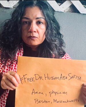 Annie Lennox Instagram - Dear Friends, 
2025 has begun…
My wish for this coming year is to see an end to the suffering and destruction in every war torn part of the world…#ceasefire and peaceful solutions. 
Meanwhile … Thousands of medical staff around the world are advocating for the safe return of Dr Hussam Abu Safiya, the director of Kamal Adwan Hospital who was abducted last Friday and taken to a detention and torture camp @dr.hussam73 
#FreeDrHussamAbuSafiya 
#EndTheGenocide
#doctors_against_genocide