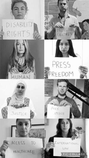 Antoinette Lattouf Instagram - How much more devastation will our government allow? Families, communities, and fundamental rights are being torn apart and shredded before our very eyes.

By refusing to sanction Israel, expel its ambassador, halt military trade, or impose travel bans on extremist settlers and those implicated in war crimes, Australia is sending a dangerous message.

The message is unmistakable: Australia is granting total impunity to an ally and “dear friend” as Israel commits war crime after war crime.

The Australian government is condoning human rights atrocities.
It’s failing to protect children.
It’s silent on the right to healthcare.
It’s neglecting the rights of people with disabilities.
It’s undermining press freedom.
It’s disregarding freedom of expression.
It’s ignoring international law.
It’s indifferent to justice.

Is this who we want to be?

Sanction Israel. Now is the time to act. 

Contact Anthony Albanese and Penny Wong’s offices today. Demand immediate, meaningful action. Make your voice count!

#ceasefire #sanctions #releasehostages #releasedetainees #humanrights #pressfreedom #freespeech #disabilityrights #protectchildren #justice #internationallaw 

•Model and influencer @thesilverlining_1970 
•Broadcaster and author @antoinette_lattouf 
•Acclaimed pianist @jaysongillham 
•Lawyer @the_hijabi_lawyer 
•Medical doctor and  author @doctor.preeya.alexander 
•Comedian  @lewgarnham 
•Lawyer and @jewishcouncil @sarahrschwa 
•Musician and disability advocate @elizahull