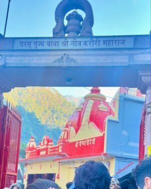 Aparna Dixit Instagram - This entire year since the beginning I kept manifesting to visit Kainchi Dham. I kept saving reels, watching youtube videos. 
And it happened in the most magical way.
No plans, no itinerary. 

Thankyou for everything God.
🙏🏻❤️