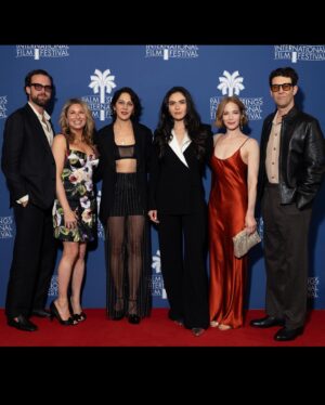 Arienne Mandi Instagram - @psfilmfest thanks for having us 🤍
Tatami coming to US theaters soon 🥋 
@styledbyaliya