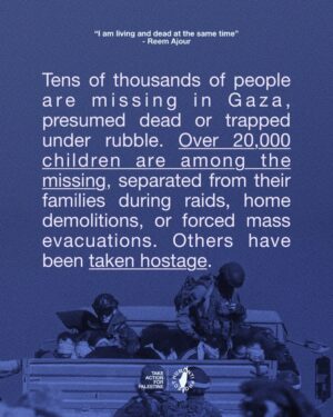 Armeena Khan Instagram - 🚨 ISRAEL SHOOTS PREGNANT WOMAN AND HER 4 YEAR OLD DAUGHTER 🚨

Reem Ajour, a mother from Gaza, has been separated from her husband, Talal, and their four-year-old daughter, Masaa, since March 2024. The family had sought refuge in a relative’s home in Gaza City after being displaced during the ongoing genoc/de.

On March 24, Israeli forces raided the house, opening fire as they stormed in. Reem, who was three months pregnant, was shot in the stomach. Talal suffered a severe leg injury and was bleeding heavily. Masaa, just four years old, was shot by Israeli forces in the shoulder, passing out but still breathing, as Reem recounted.

An Israeli soldier pointed a gun at Reem and ordered her to head south. Reem said she begged to stay with her family, but the soldier shouted, “Go south!” With no choice, she grabbed her younger son and left, still bleeding.

“It was all in a blink of an eye,” she said. “It was all so fast.” Bleeding and in pain, she walked for over two hours, carrying her son, until she reached a hospital in central Gaza. There, doctors treated her stomach wound and found her babys pulse. However, weeks later, the babys heartbeat stopped, and she suffered from a miscarriage.

Eight months have passed, and the 23-year-old mother still has no answers about the fate of her husband and daughter. The occupation claims it does not have them. Shortly after the raid, Israeli forces levelled the house where Talal and Masaa had been staying. Reem does not know if they were still inside at the time.

“I am living and dead at the same time,” she said.

👉 EMAIL YOUR ELECTED OFFICIAL NOW! USE THE FREE TEMPLATE IN @humantiproject’s bio or visit HumantiProject.org 👈

——

Sources: The Independent & The Associated Press