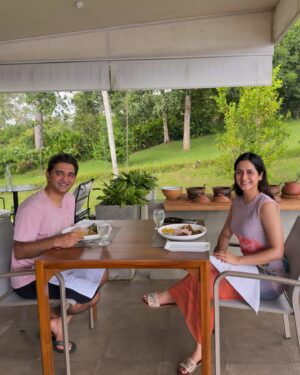 Arushi Sharma Instagram - Turning a year older at @tri_lanka Tri by Koggala Lake felt like stepping into a dream. For two blissful days, I was surrounded by serene waters, lush greenery, and a deep sense of calm that only nature can provide. 🌿✨

From the moment I arrived, the staff welcomed me with genuine warmth and unparalleled hospitality, making my birthday on November 18th feel truly special. The floating breakfast overlooking the lake, the candlelight dinner under the stars, and the rejuvenating stillness of this eco-luxury retreat are memories I’ll cherish forever. 🌊💫

Tri isn’t just a resort; it’s a sanctuary. Every detail, from the sustainable architecture to the focus on wellness, is designed to make you feel connected to nature while indulging in quiet luxury. If you’re looking for a place to relax, recharge, or celebrate life’s moments, this hidden gem by Koggala Lake is where you should be.

Thank you, Tri, for making my birthday an unforgettable experience. I already can’t wait to return. 💚
