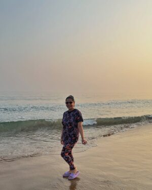 Aseema Panda Instagram - Every time I come back, you let me breathe easy again. 🌊✨