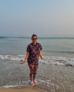 Aseema Panda Instagram - Every time I come back, you let me breathe easy again. 🌊✨