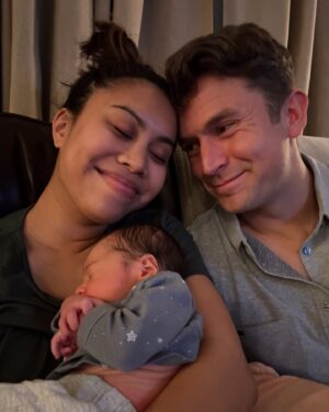 Ashley Argota Instagram - 2024. What a year. There have been so many highlights this year. But here’s what it really looked like. :) My pregnancy was so hard. I was so sick all the time and the meds I took to help with it made me tired. I threw up so hard sometimes that I blew blood vessels in my eyes. Actually giving birth to Michael might have been the easiest part of it all 😂 we wrote our second screenplay during this pregnancy and I’ve spent the first months of Michael’s life producing and getting ready to act in it. I’ve had a goal since I was 15 to be working on a set at least once a year. This is the first year I haven’t achieved that goal. That’s been hard. Feeding my son has been amazing. But pumping and feeding have also been hard on my body. And my god the body changes!! It has been difficult to look and feel like myself. I am still trying to find it. 

But so many good things also happened. We are making our first Mismo movie. That’s been so exciting. Watching our son discover the world has made my heart burst every day. And watching the love of my life become a father has been the greatest gift. This year was hard but my goodness it was fulfilling and amazing in so many ways. I’ll find myself again eventually. In the meantime, I’ll be over here working hard AF while also snuggling my boys and my sweet pup. Thank you, 2024. 🖤

Also side note if you’ve made it this far— as a member of the itty bitty titty committee I have spent this year learning what it’s like to have boobs! Omg!!!!!! What a difference!!!! Lolololol