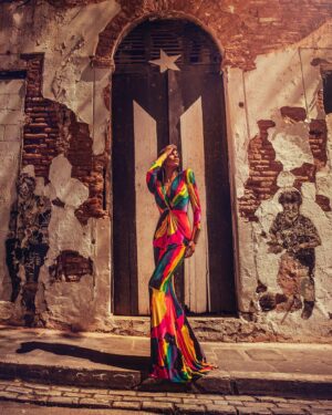 Ashley Carino Instagram - ✨What happens when you combine play, flow, positive vibes and creative minds = MAGIC✨ Thanks @michaelcostello @ashleyanncarino and everyone involved for your trust in our vision. We had a great time creating with everyone.

Photo: @guilliani_ @anadeliafitness 
Gowns: @michaelcostello 
Model: @ashleyanncarino @muniversepr
Special thanks: @antonio.astacio @jessecastell & sister @yizettecifredo
Location: Old San Juan, P.R. 
.
.

#🇵🇷 #oldsanjuan #fashion #MUPR #guilliani #ashleycariño #editorialphotoshoot #michaelcostello #hautecouture #gowns #missuniversepuertorico #portraitphotography