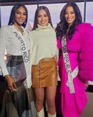 Ashley Carino Instagram - I celebrate all women because we are a mirror of each other. 

I believe in the dream and the power that we all hold to make our dreams reality. 

We are the voice of tomorrow. So let our voice echo in the chamber of time. This is the power that we have…. 

***
I wish I had a photo with the 83 delegates with whom I lived this wonderful journey.

#ConCariño🫶🏽
#ConCariñoAlUniverso
#MissUniverse2022
