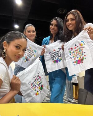 Ashley Carino Instagram - I celebrate all women because we are a mirror of each other. 

I believe in the dream and the power that we all hold to make our dreams reality. 

We are the voice of tomorrow. So let our voice echo in the chamber of time. This is the power that we have…. 

***
I wish I had a photo with the 83 delegates with whom I lived this wonderful journey.

#ConCariño🫶🏽
#ConCariñoAlUniverso
#MissUniverse2022
