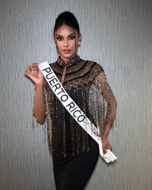 Ashley Carino Instagram - A night to shine… 💫
#MissUniverse2022
@missuniverse 

#ConCariño🫶🏽
#ConCariñoAlUniverso

Dress: @luislopezdesignerpr 
Necklace: @auroraboutiquepr 
Earrings & Rings: @charlielapson