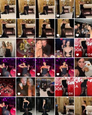 Ashley Graham Instagram - big night out with @blumarine & @davidkoma for @britishfashioncouncil