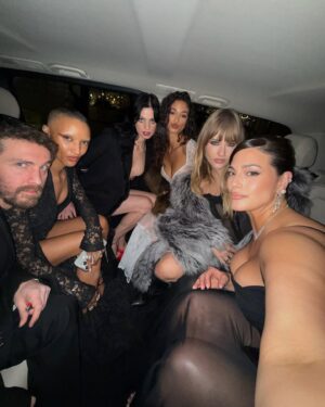 Ashley Graham Instagram - big night out with @blumarine & @davidkoma for @britishfashioncouncil