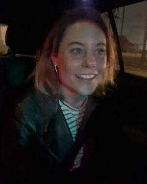 Ashley Williams Instagram - If you knew me in the 90s, you knew me as an Ani DiFranco obsessed, grunge devoted, wildly liberal creative with hard edges and a soft center. One of my big final  presentations in college was to act out the entire “life cycle“ of Ani DiFranco, including acting out her birth as a baby— crying and all. 😂😂 I WAS SO HARDCORE. It still makes me laugh when I think about it in hindsight. 

I didn’t just go to her concerts, I showed up six hours early to catch a glimpse of her meditating in a meadow nearby, was first in line to stand in general admission, and then hid in the bushes next to her tour bus to catch a glimpse of her at the end of the night. She was the first character I ever fully studied. I used her lyrics like a map to unlock her history and how her entirely complicated brain worked. Her albums were the soundtrack of my coming of age. 

She taught me how to talk to people who condescend to me. She taught me to invest in women— That competition would get us nowhere, but coffee, authenticity and giggles would get us everywhere. She was right. 

Also if you know me and my loved ones now, you know that the last few weeks of our lives has been hell on our hearts. My thoughtful husband surprised me last night with something I did not know I needed: I got to revisit myself in my 20s. Good news: She’s still there. Full of hope, strength, and most importantly curiosity. Giggles were in there somewhere too— we’re working on it. 

Ani, you’ll never read this because you’re so cool, and even if you do, you’ll never fully understand how you made me who I am cuz it’s just too much, but oh boy am I just as grateful as I always have been. Thank you for letting me celebrate you and me and all of us, including firefighters, last night. As always, what doesn’t bend, breaks. Grateful for the sway. @anidifranco #ani #music #whatdoesntbendbreaks #firefighters #anidifranco