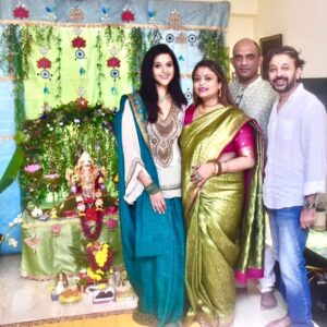 Astha Agarwal Instagram - Jai Ganesh Deva 🙏😇